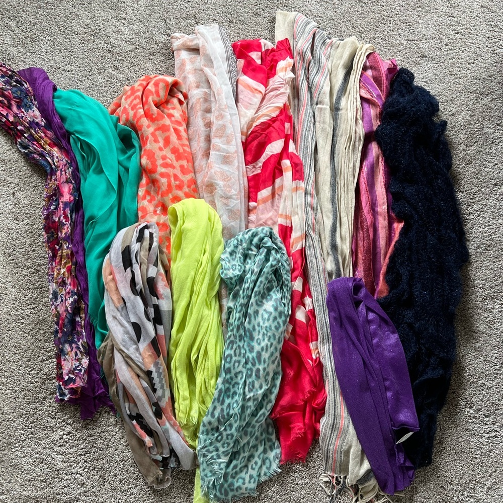 Lot of Scarves/Sarongs
